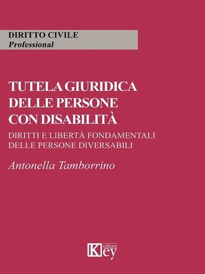 cover image of Tutela giuridica delle persone con disabilità
